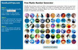 Good Luck Trips Mystic Number Generator